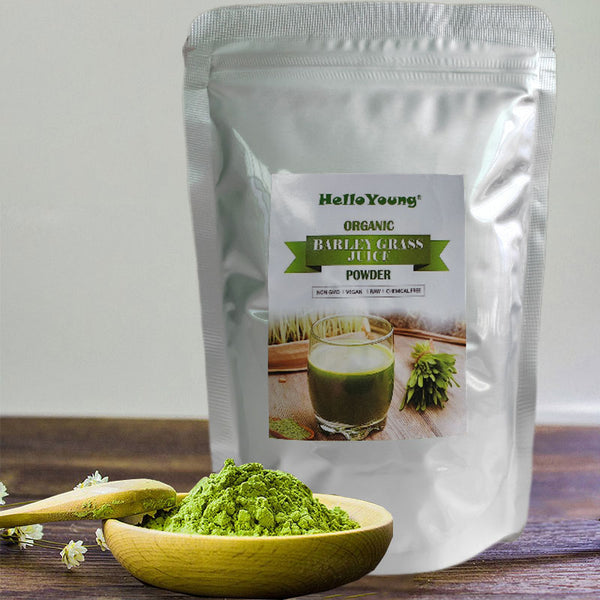 Organic Barley Grass Powder original 250g barley grass official store barley grass powder willy ong lowering cholesterol, beautiful skin, healthy slimming drink