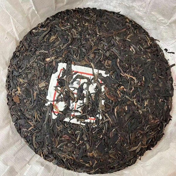 CIFbuy 357g Yunnan Old Puerh Tea 2009 Daxueshan Sheng Pu-erh Tea Cake Aged Pu'er Tea