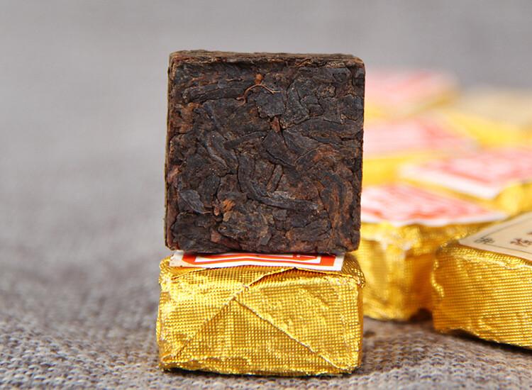 CIFbuy Yunnan 'Jia' Word Mini Tea Brick Shu Pu Er Pu-erh Ripe Tea Aged Puerh Brick 250g