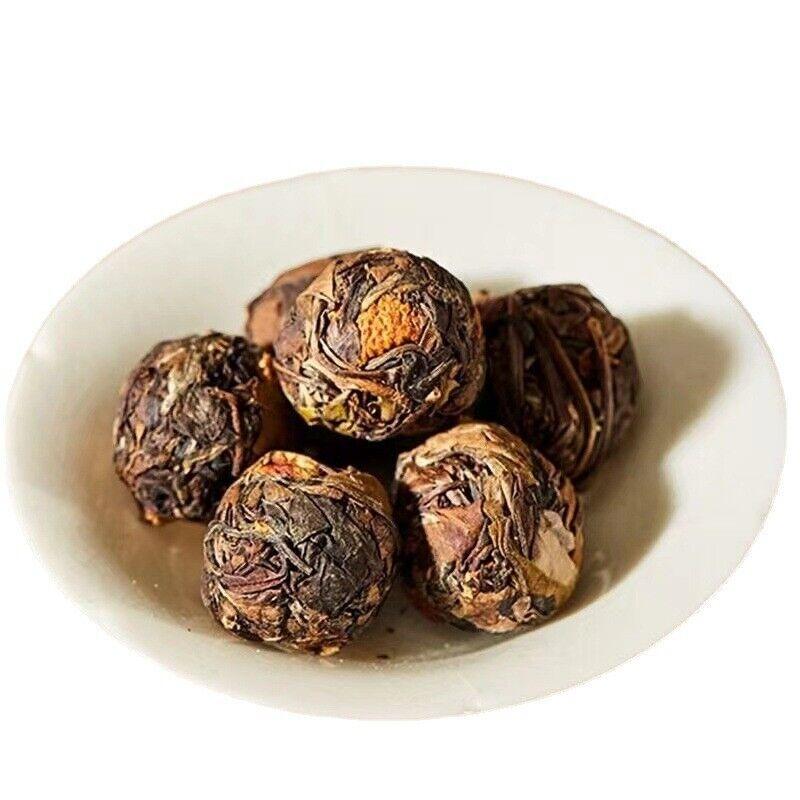 CIFbuy 500g ChenPi White Tea Fuding Old White Tea Longzhu Xinhui Chen Pi Small Tea Cake