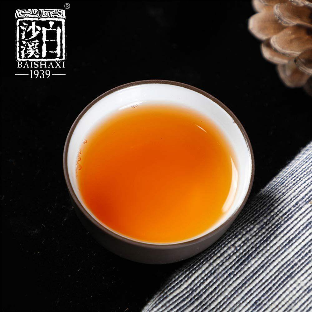 CIFbuy Top Anhua Baishaxi High Quality Golden Flower Fu Cha 1953 Dark Tea Brick 338g