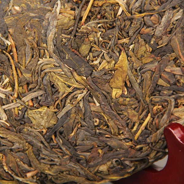 CIFbuy 2011/2014 Yunnan Iceland Ancient Tree Pure Material Sheng Puerh Tea, Qi Zi Bing Cha, 357g