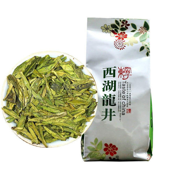 CIFbuy 2023 West Lake Dragon Well Green Tea, Portable Packaging, Hangzhou, Fresh Dragonwell, 100g