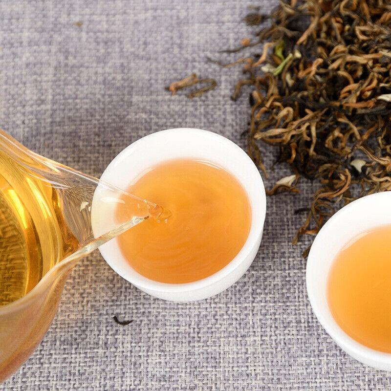 CIFbuy Yunnan Tea Jasmine Dian Hong Tea Jasmine Mao Feng Dian Hong Tea 100g 3.5 Oz
