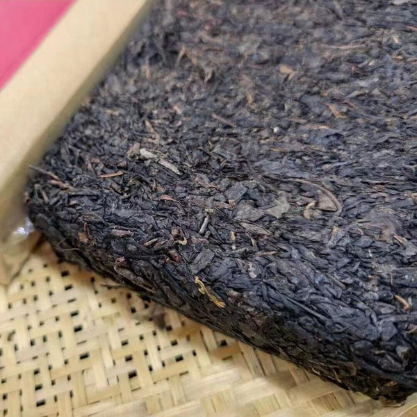 CIFbuy500g Yunnan Old Pu-erh Tea Brick 1997 Zijuan Flower Cooked Puerh Tea Aged Pu'er
