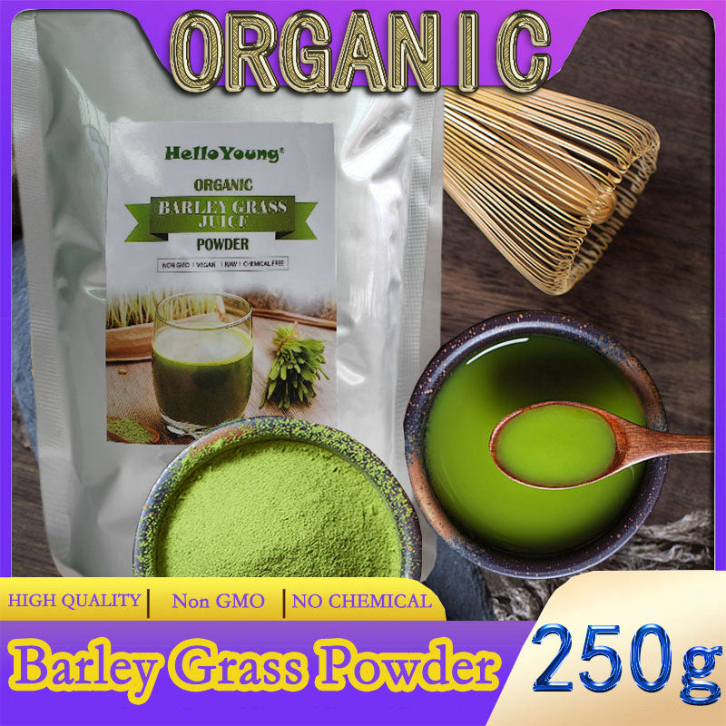 Barley grass official store Organic Barley Grass Powder original 250g moistening intestines, burning fat, purifying liver Main image
