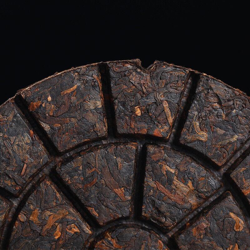 CIFbuy 200g Tianxiang BrownMountain Ripe Cake Yunnan Menghai Pu'er Seven Hand Torn Cake