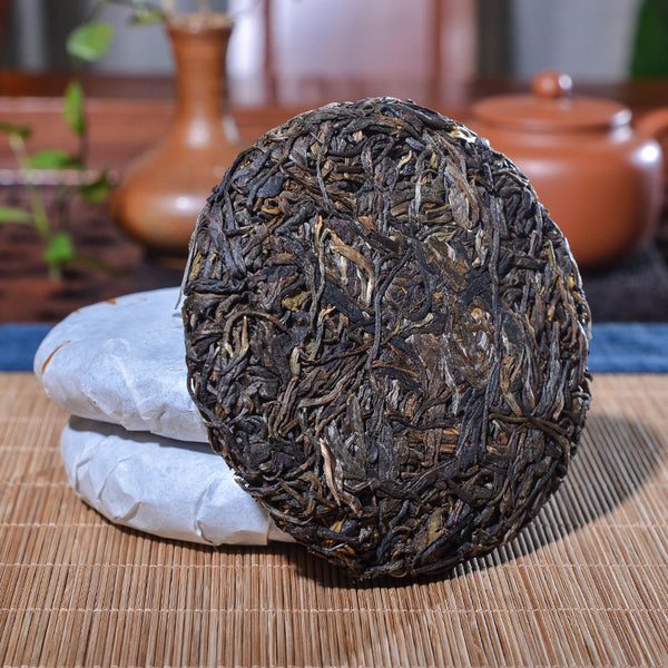 Bingdao Raw Puer Ba Wai Ancient tea Tree Sheng Puerh 100gx2
