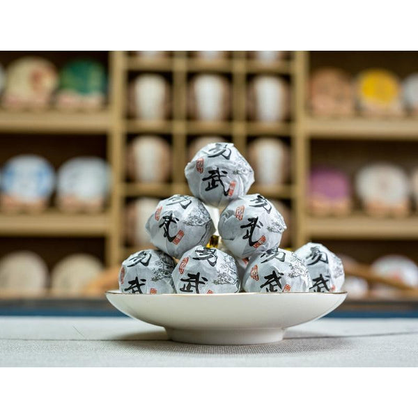 CIFbuy 500g 8g chacun Yiwu Dragon Pearl Pu-erh Raw Tea Handmade Dragon Pearl Tuocha