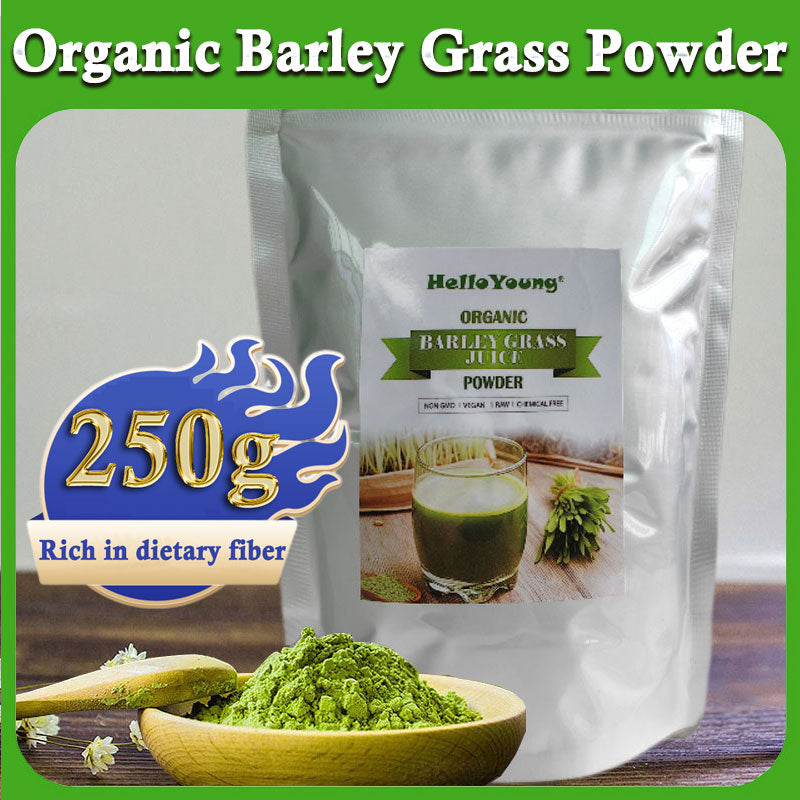 Organic Barley Powder 100% Pure and Natural, No Additives and Preservatives Contains Iron Vitamin C, & Vitamin E – Non-GMO Main image