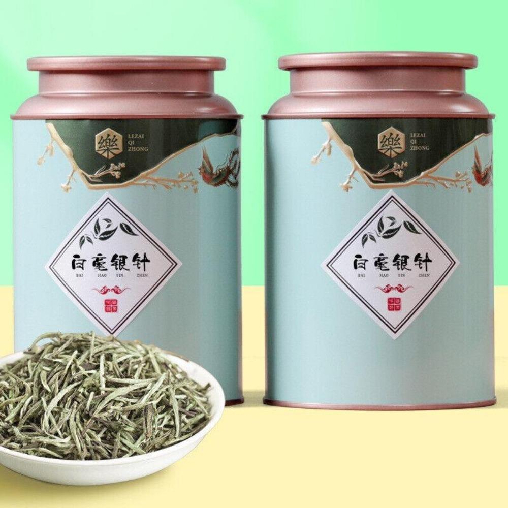 CIFbuy 100g (3.5Oz)  White Silver Needle Canned Loose Tea Fuding White Tea