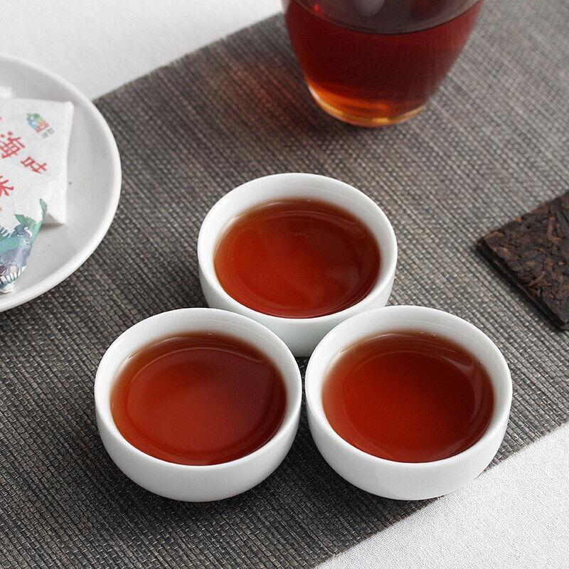CIFbuy 500G Yunnan Pu'er Tea Menghai Flavor Small Square Brick 8g Ripe Tea