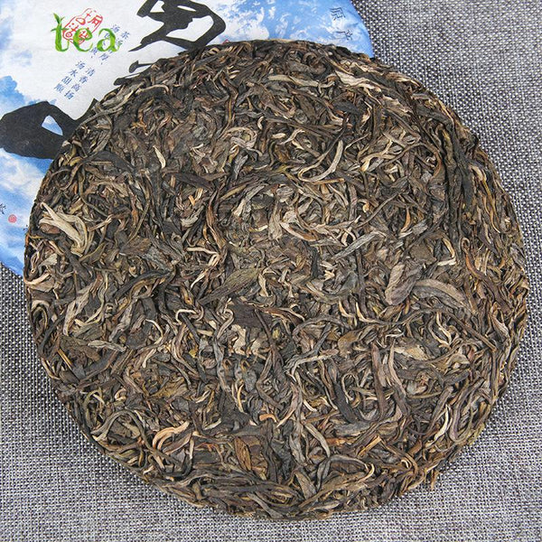 CIFbuy 2018 Yunnan Pu'er Raw Tea Cake, Pure Nanshan Ancient Tree, 357g