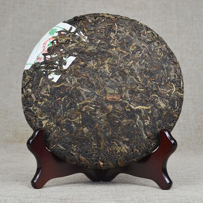 CIFbuy CHINATEA 2007 Pig Zodiac Puer Tea Raw 357g Menghai Big Leaf Green Cake Sheng Tea