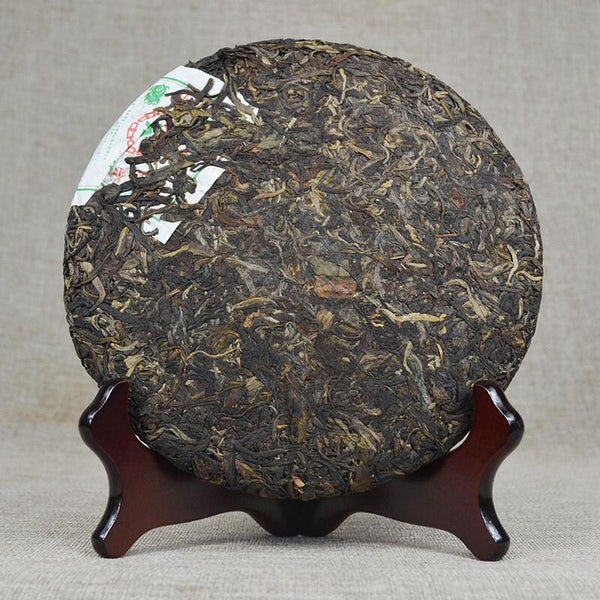 CIFbuy CHINATEA 2007 Pig Zodiac Puer Tea Raw 357g Menghai Big Leaf Green Cake Sheng Tea