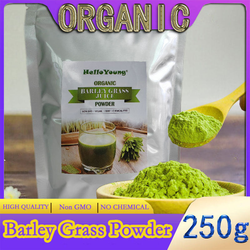 Barley grass official store Organic Barley Grass Powder original 250g lowering cholesterol, beautiful skin, healthy slimming drink Main image