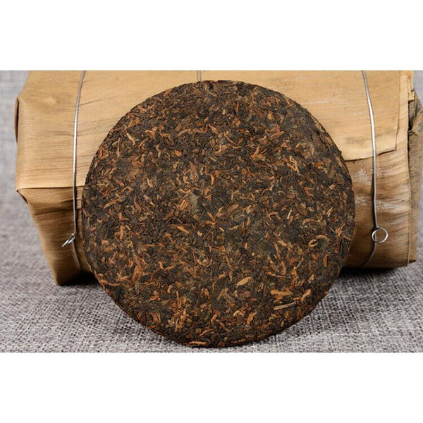 CIFbuy Yunnan Pu'er Tea Ancient Tree Ripe Tea Cake 100g Ripe Tea Ancient Tree Ripe Tea