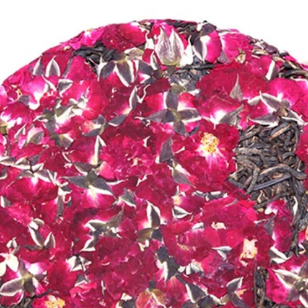 CIFbuy Yunnan Black Tea Rose Cake 357g Dian Hong Gongfu Fermented Tea