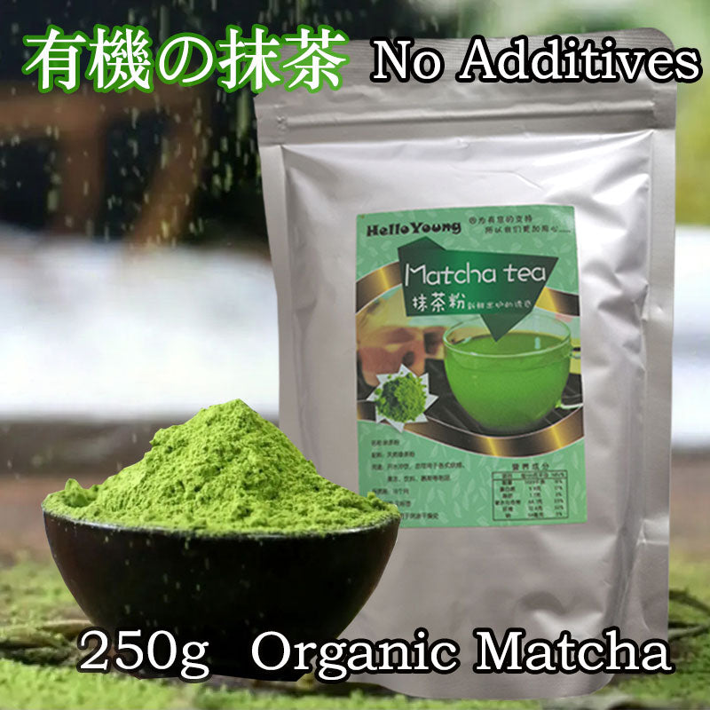 Organic Unsweetened Matcha Green Tea Powder 100% Pure Premium Culinary Grade Matcha Authentic detox slim weight loss juice Main image