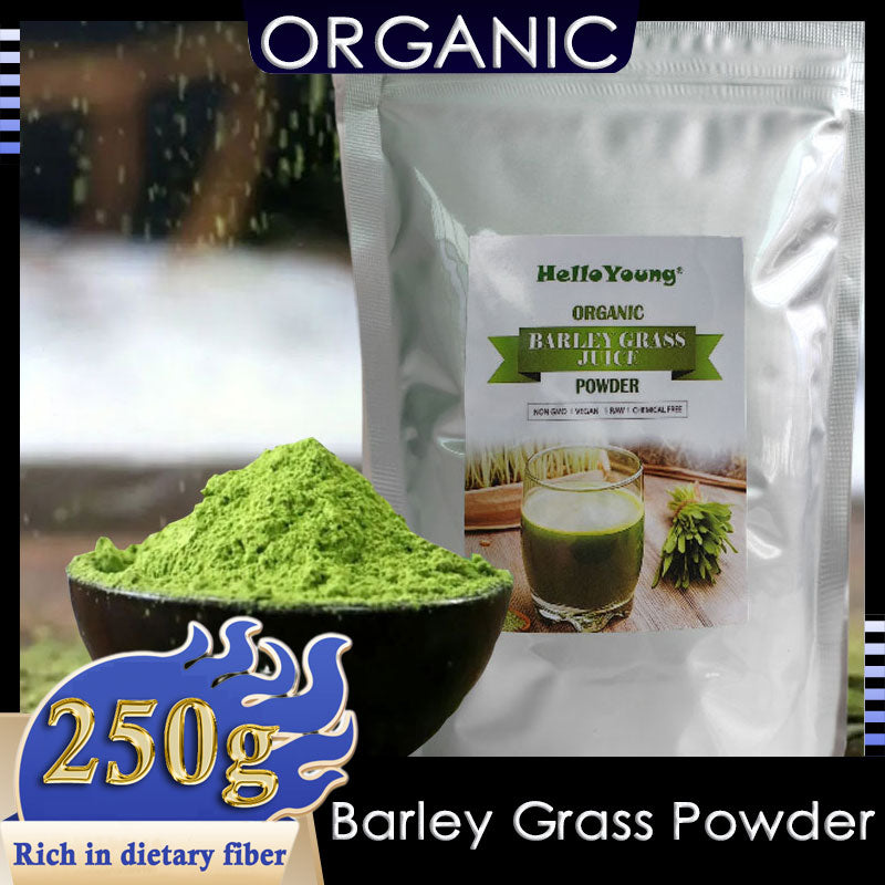 Organic Barley Powder 100% Pure and Natural, No Additives and Preservatives Chlorophyll & Trace Minerals No Maltodextrin & Sugar Main image