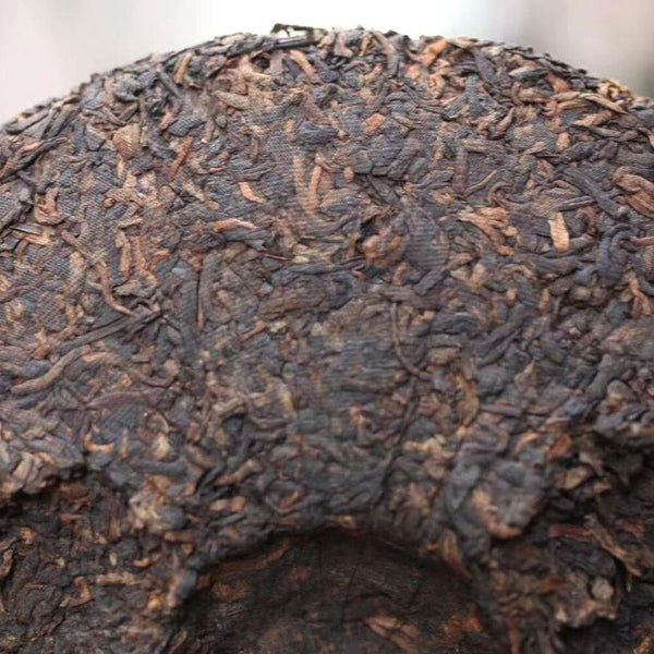 CIFbuy 357g Yunnan Cooked Pu-erh Tea 2014 Bulang Palace Pu'er Ripe Tea Cake Pu-erh Tea