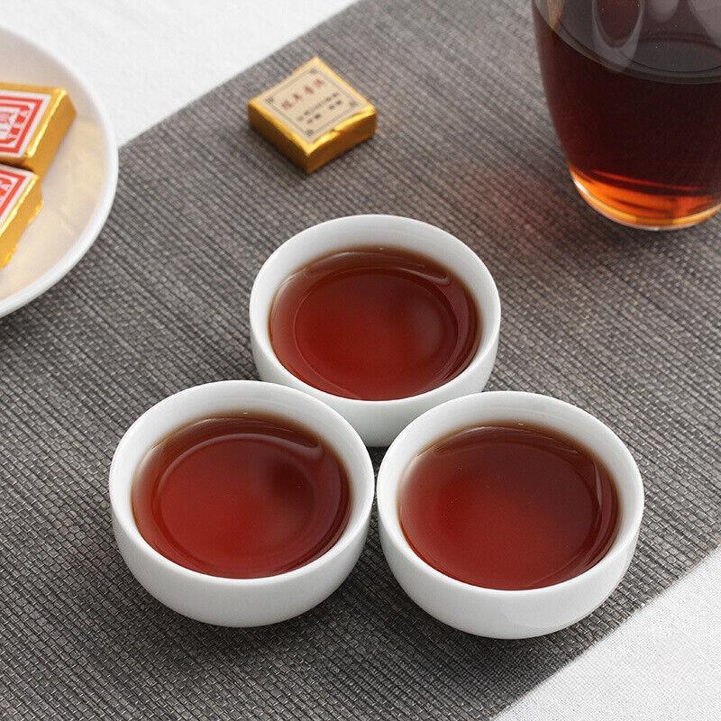CIFbuy Small Gold Tea Brick 500g Mini Tuo Tea Small Square Brick Aged Pu-erh Ripe Tea