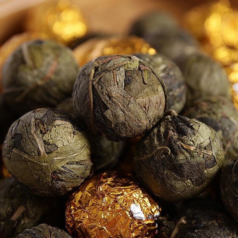 CIFbuy Yunnan Puerh Tea Raw Tea (Tin) Gold Leaf Dragon Ball 500g Loose Tea Main image