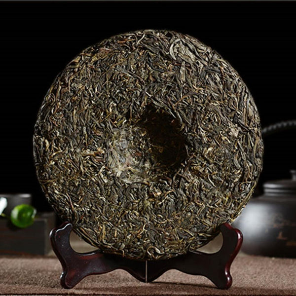 CIFbuy 357g Raw Puerh Tea Cake Aged Sheng Pu erh Organic Lao Ban Zhang