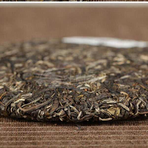 CIFbuy 2016 Xiaguan Qian Jia Zhai Wild Aged Old Tree Round Cake Puer Raw Pu'er Tea 357g