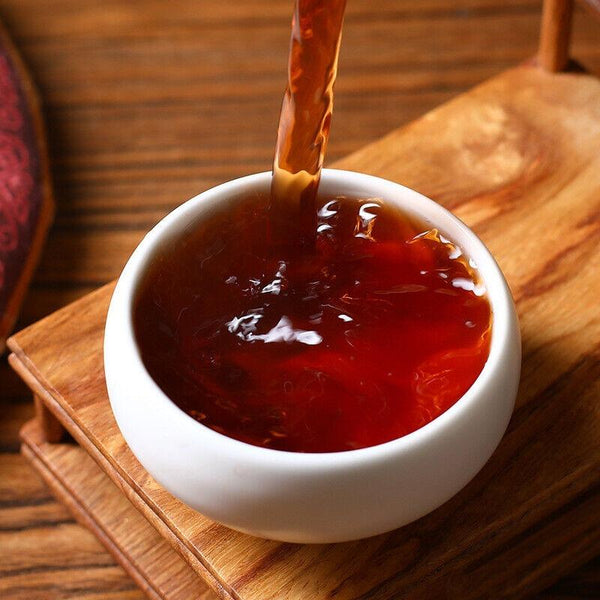 CIFbuy 357g Yunnan Tea Pu'er Tea Old Ban Zhang Pu'er Tea Cake Seven Seed Cake Tea