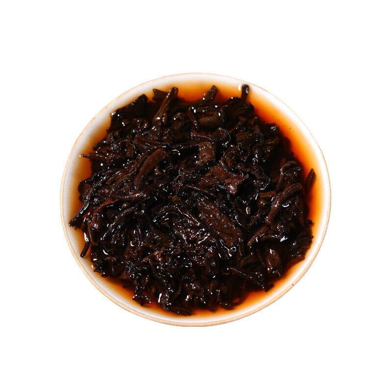 CIFbuy 200g Tianxiang BrownMountain Ripe Cake Yunnan Menghai Pu'er Seven Hand Torn Cake