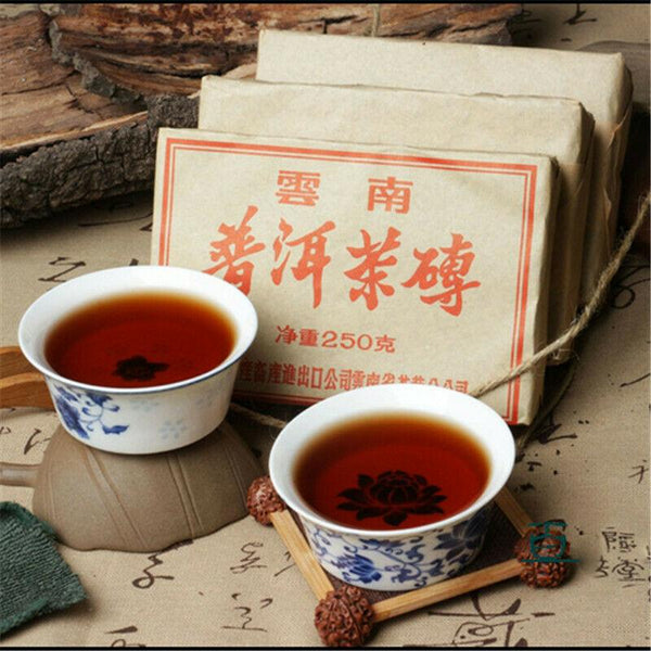 CIFbuy 1999  Chinese Old Pu'er Brick Tea Organic famous Tea brand 7581 Pu erh Tea Cake