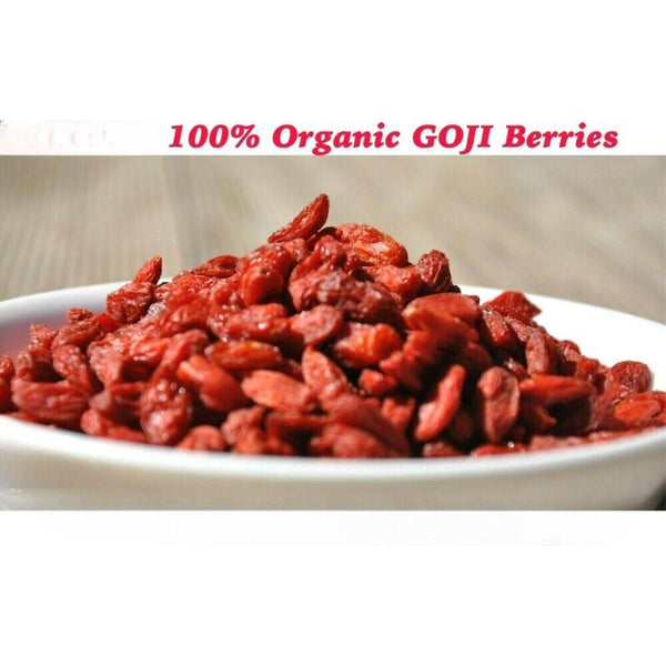 CIFbuy HELLOYOUNG Organic Dry Goji Berries ( Wolfberries) 1KG-Big Fat Juicy Goji