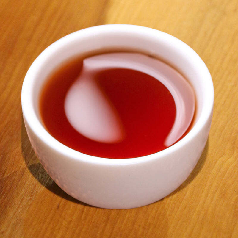 CIFbuy 357g Puerh Ripe Tea Cake Yunnan Big Leaf Pu-erh Black Tea Aged Cooked Pu'er Tea