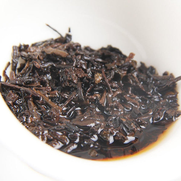CIFbuy 380g Handmade Yunnan Old Tree Pu-erh Ripe Tea Cake Ancient Puer Black Tea