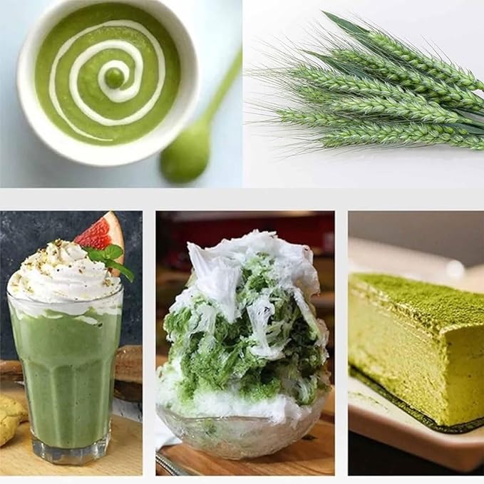HelloYoung Imported Unsweetened Premium Organic Barley Grass Powder 250g burning fat, purifying liver, lowering cholesterol, beautiful skin