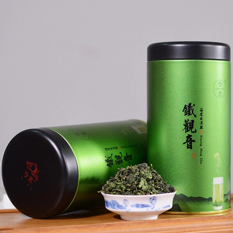 CIFbuy 100g Fujian High Mountain Oolong Tea Anxi Tieguanyin Tea Orchid Scented Tin Cans