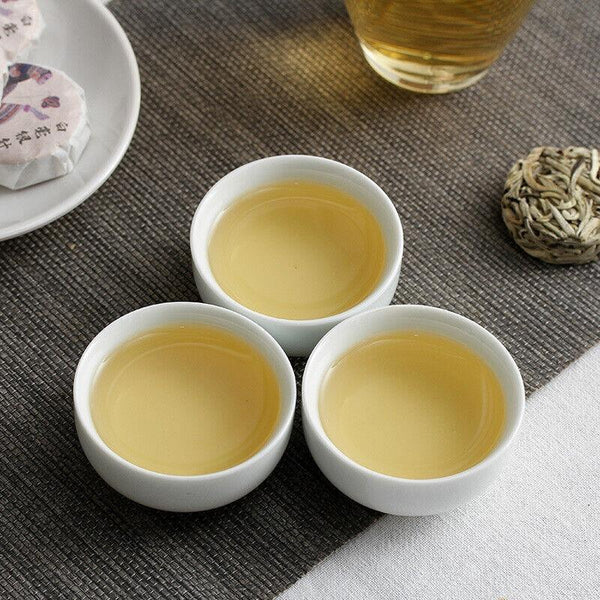 CIFbuy 500g Yunnan Pu'er Tea Pressed White Hairs Silver Needle Small Cakes Mini Tuo Tea