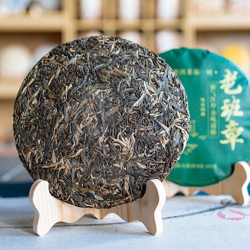 CIFbuy 357g Lao Banzhang Puerh Raw Tea Yunnan Ancient Tree Puerh Seven Seed Cake Tea