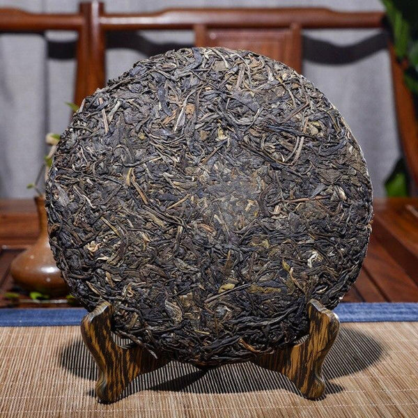 CIFbuy 2014 Bindao Sheng Puerh Tea, Mengku Ancient Tree Handmade Raw Puerh, 357g
2014年冰岛生普洱茶，勐库古树手工生普，357克