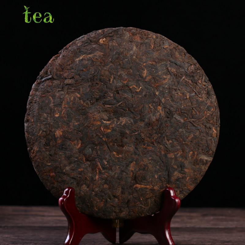 CIFbuy Yunnan Pu'er Tea LEXINGXiang Menghai Ancient Tree Cake, Ripe Pu'er Tea, Aged 357g