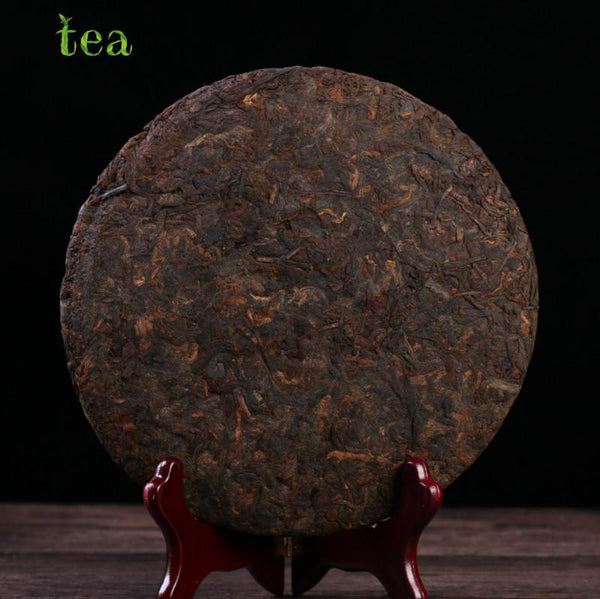 CIFbuy Yunnan Pu'er Tea LEXINGXiang Menghai Ancient Tree Cake, Ripe Pu'er Tea, Aged 357g