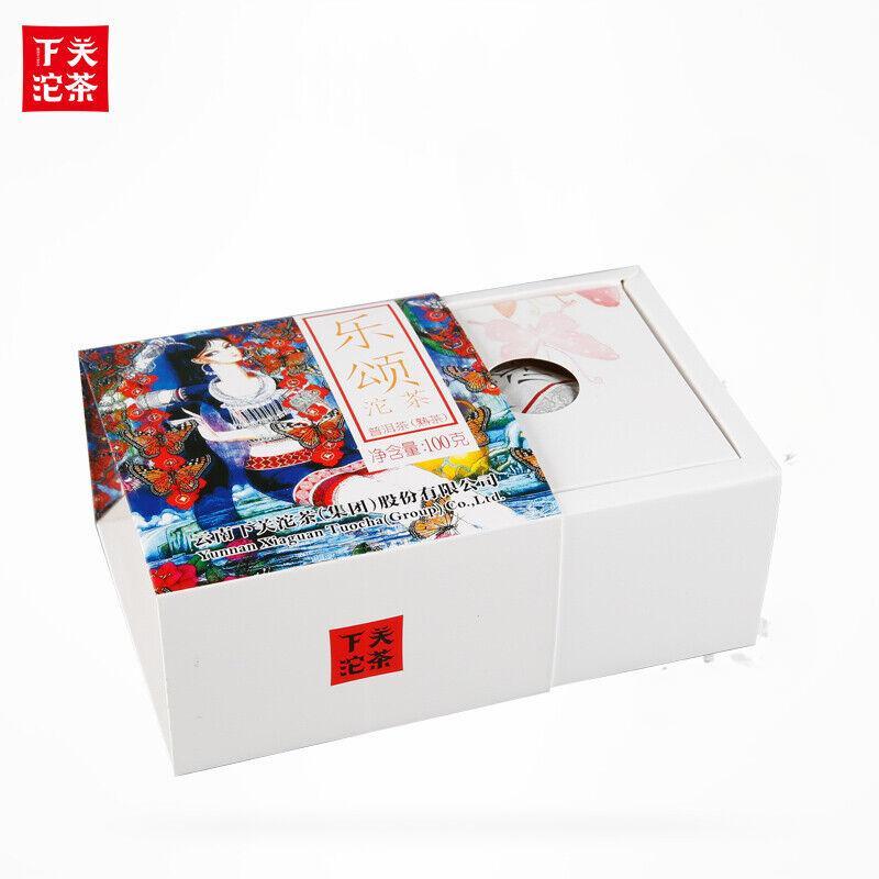 CIFbuy Le Song * 2016 XiaGuan Tuocha Yunnan Puer Ripe Tea Shu Pu-erh Pu'er Boxed 100g