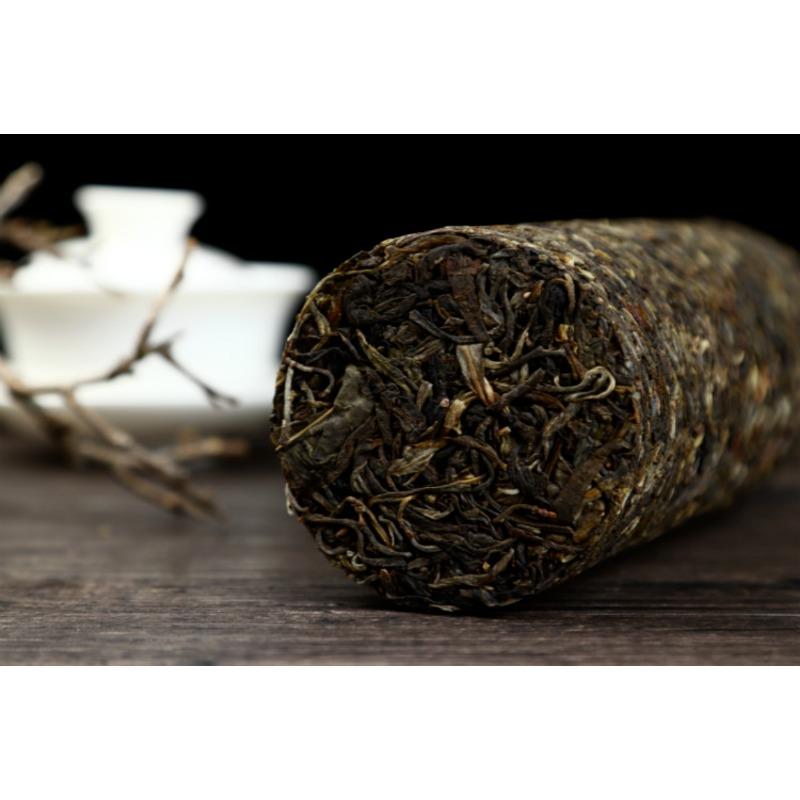 CIFbuy 500g Yunnan Pu'er Tea Icelandic Small Dragon Column Mini Bamboo Tube Raw Tea