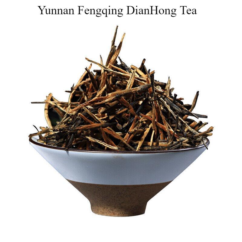 CIFbuy Yunnan Fengqing DianHong tea Pine Needle Un bourgeon une feuille Golden Needle