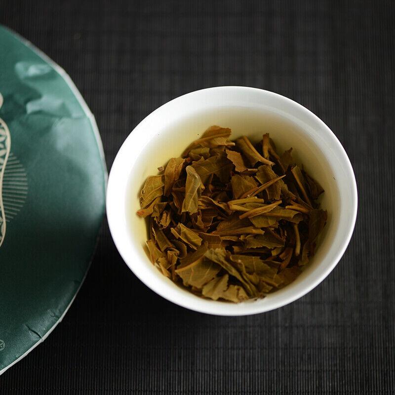 CIFbuy TAETEA Raw Pu'er Tea Dayi Jade Leng Cui Batch 2101 Puer Pu-erh Raw Tea 357g