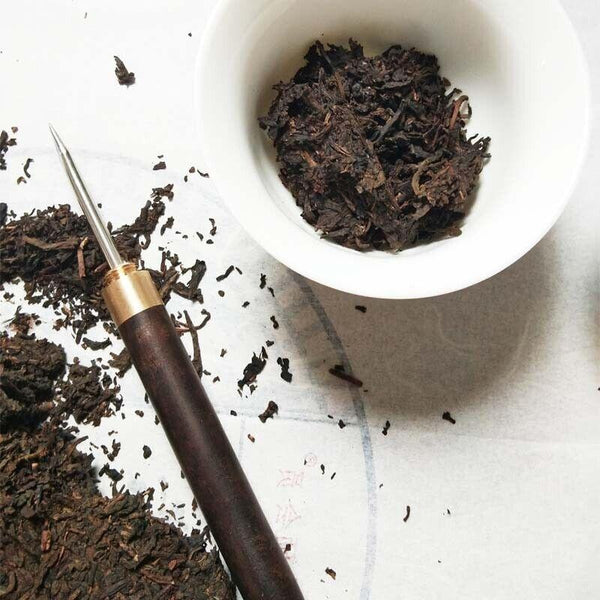CIFbuy Wuzhou Liu Pao Tea Black Tea Aged Dark Tea Liubao Tea Cake Liu Bao HEI CHA 500g