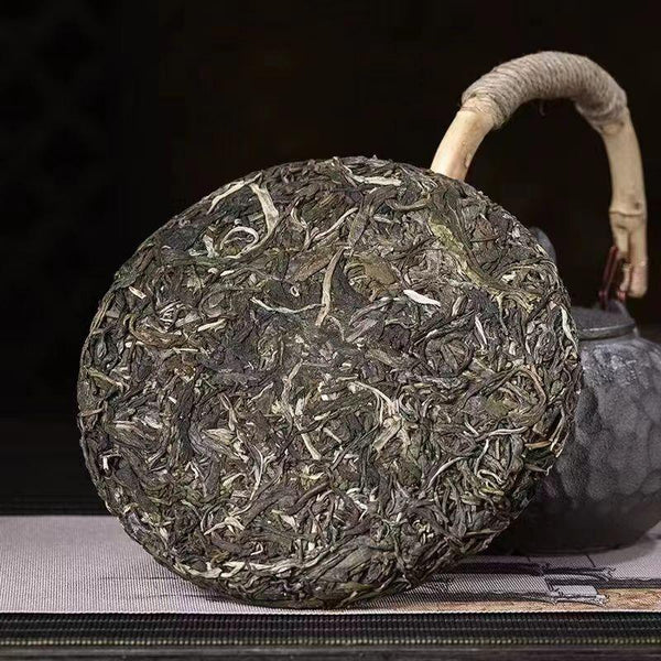 CIFbuy 357g Raw Pu'er Tea Cake Yunnan Lincang Puerh Sheng Tea Bangdonggucha Pu-erh Tea