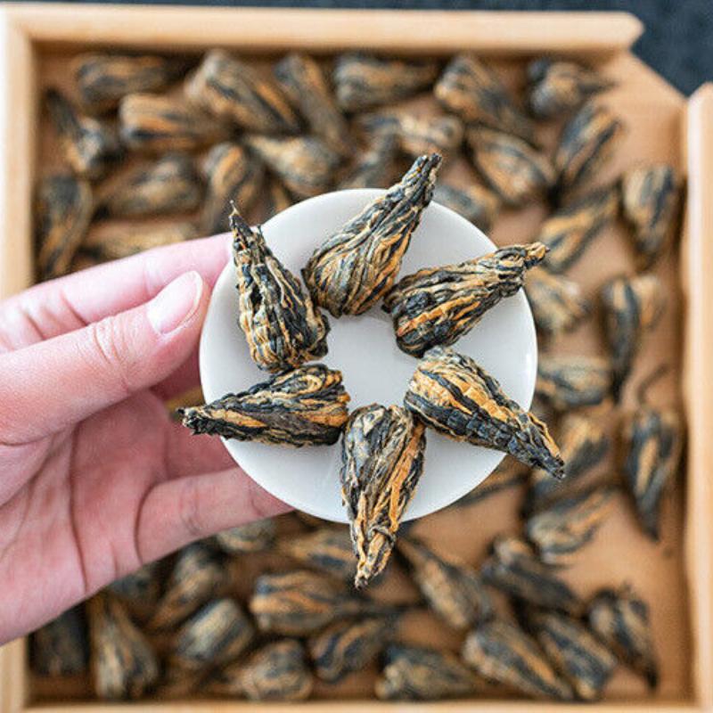 CIFbuy 250g Fengqing Dian Hong Pagoda Tea Yunnan Ancient Golden Silk Pagoda Black Tea