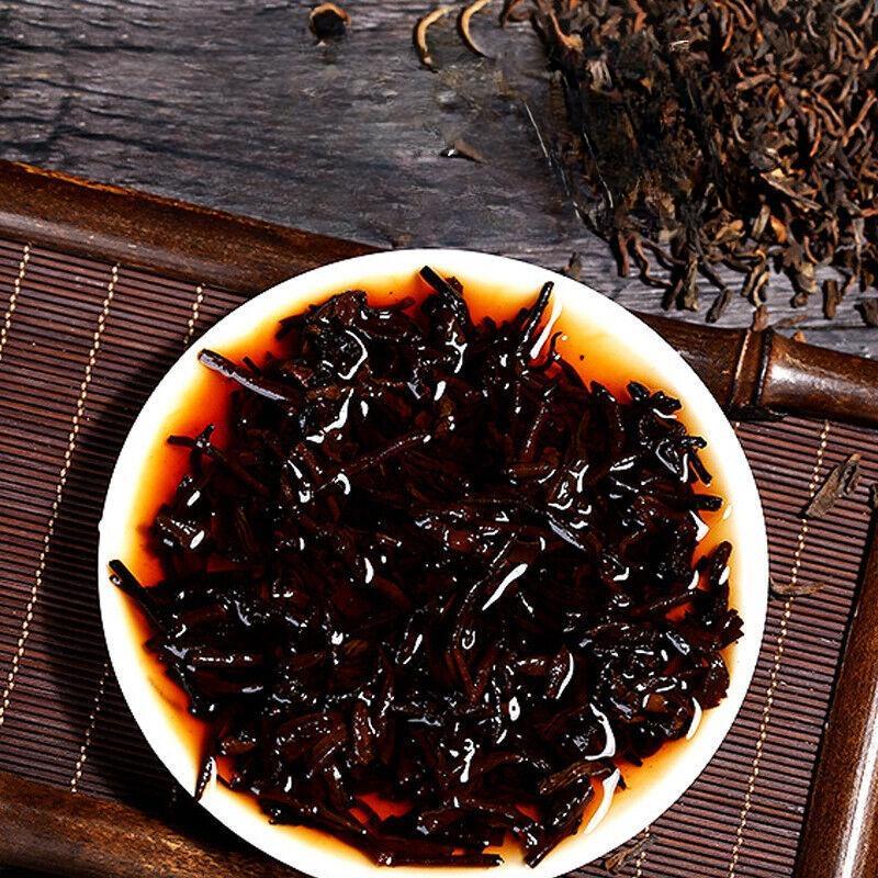 CIFbuy Pu'er Tea Ripe Tea Round Canned 50g Loose Tea Leaves The Older The More Fragrant